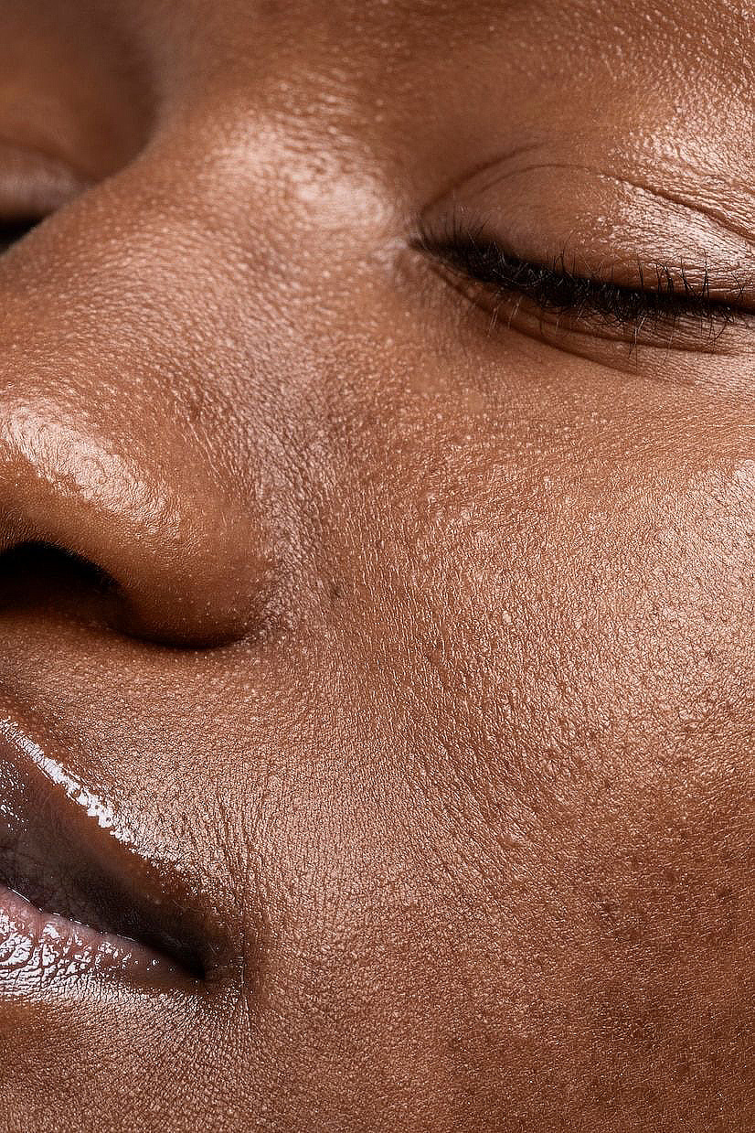 Portrait before retouching