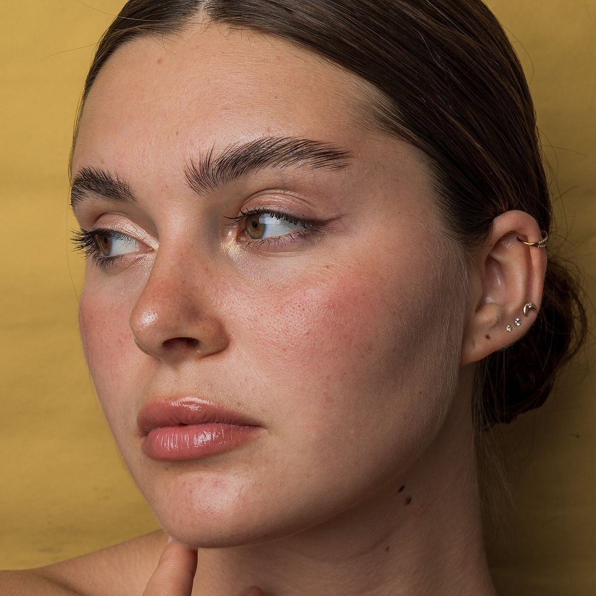 Portrait before skin retouching